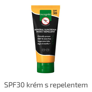 Incognito opalovací krém s repelentem